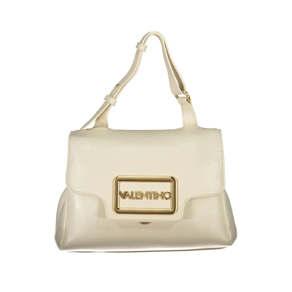 Mario Valentino Beige Polyethylene Women Handbag