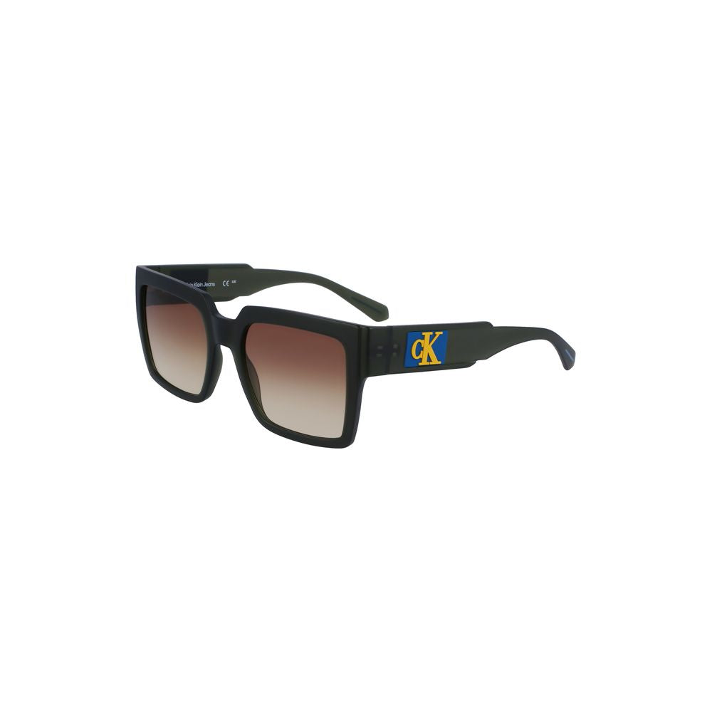 Calvin Klein Brown Plastic Women Sunglasses