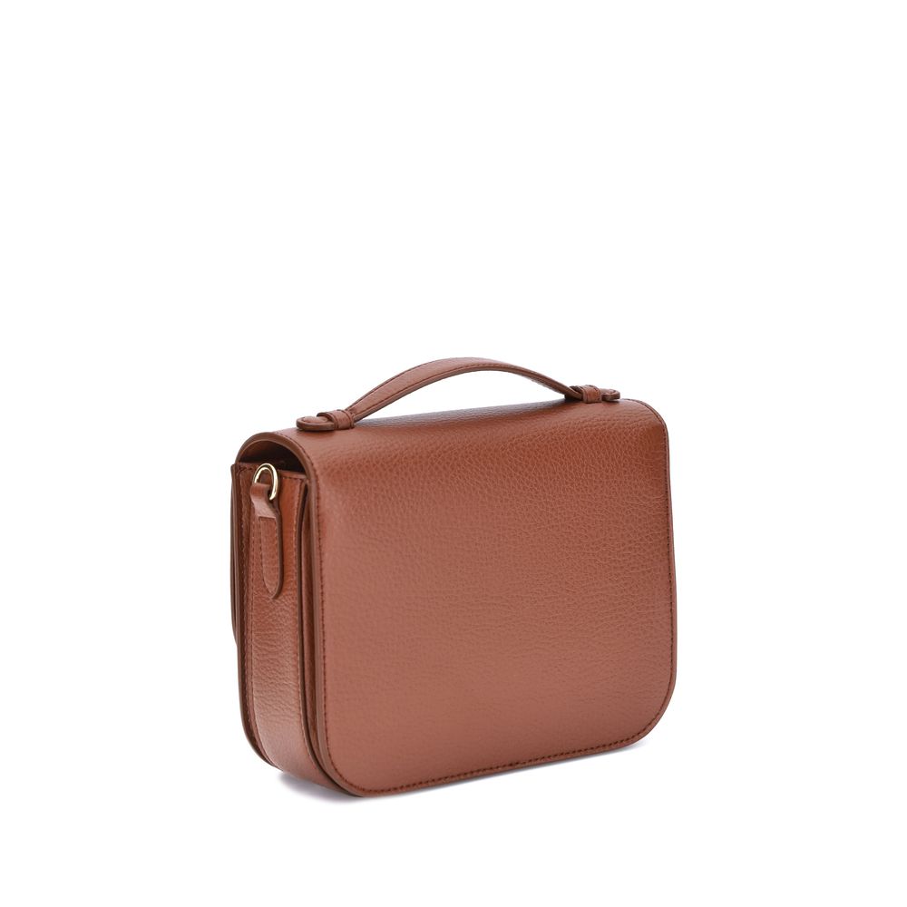 Stella McCartney Brown Other Fibres Shoulder Bag