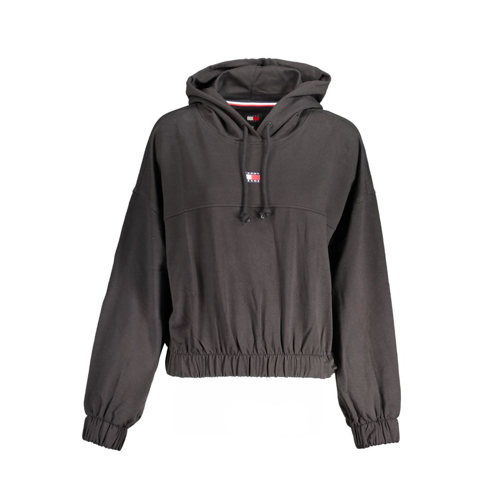 Tommy Hilfiger Black Cotton Women Sweater