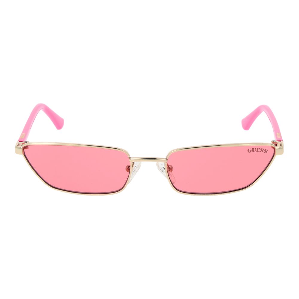Guess Gold Metal Sunglasses