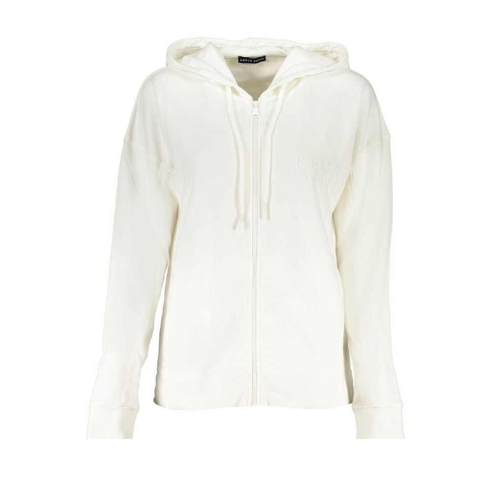 North Sails White Cotton Women Sweater
