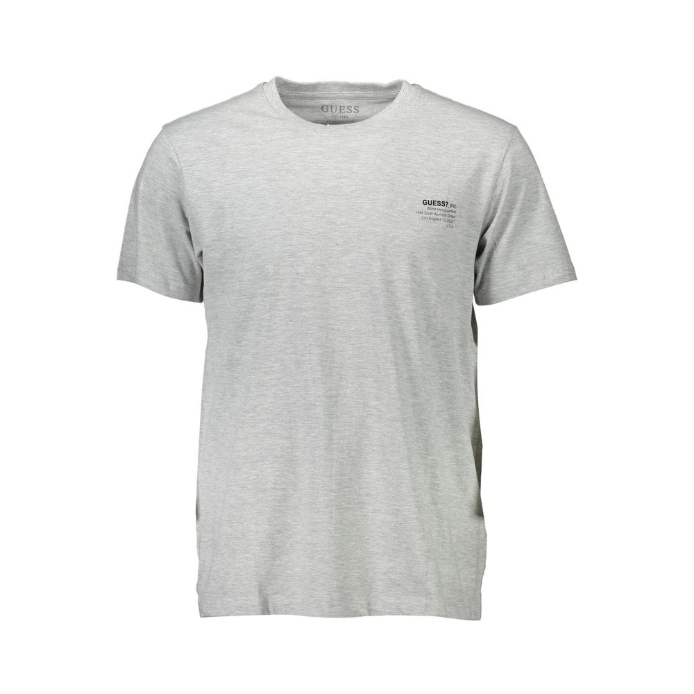 Guess Jeans Brown Cotton Men T-Shirt