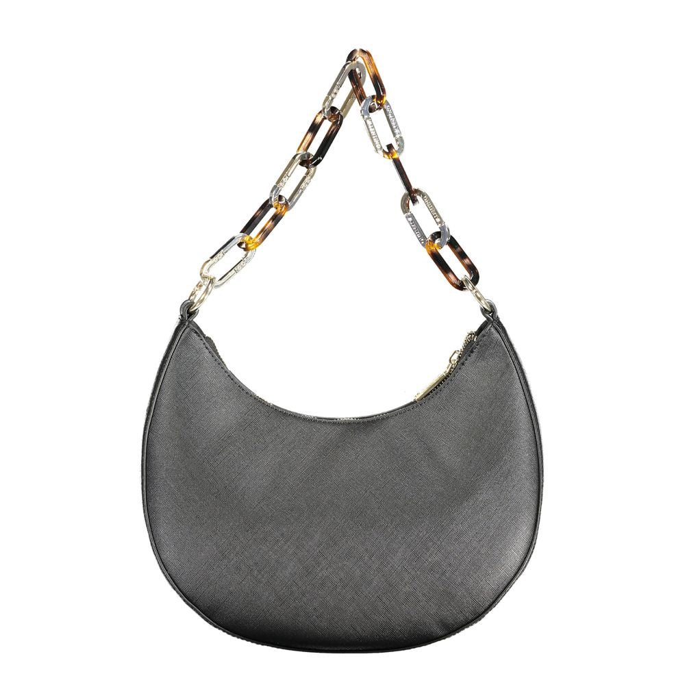 Mario Valentino Black Polyethylene Handbag