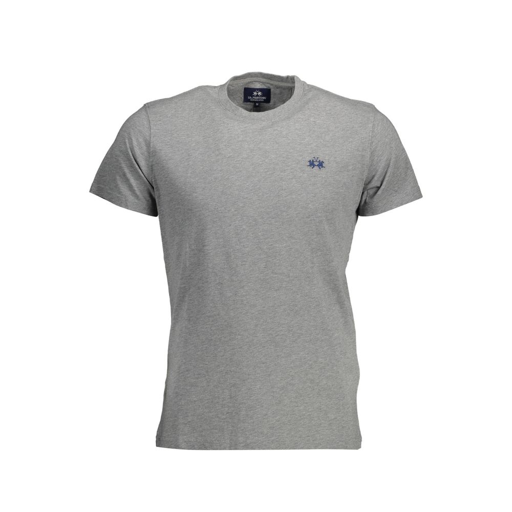 La Martina Brown Cotton Men T-Shirt