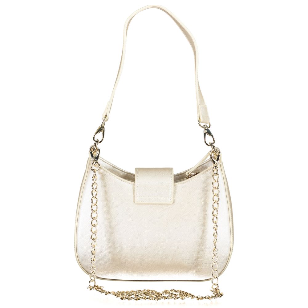Mario Valentino Silver Polyethylene Women Handbag