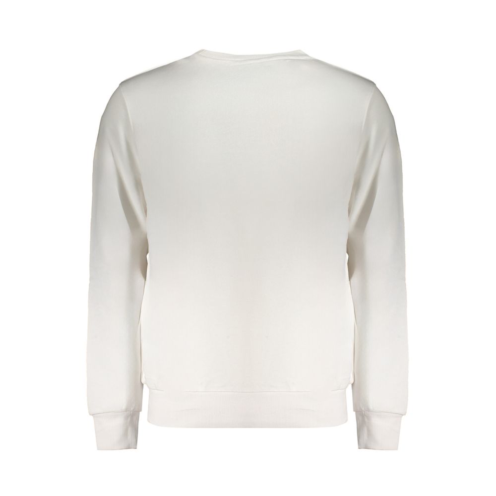 North Sails White Cotton Men Sweater