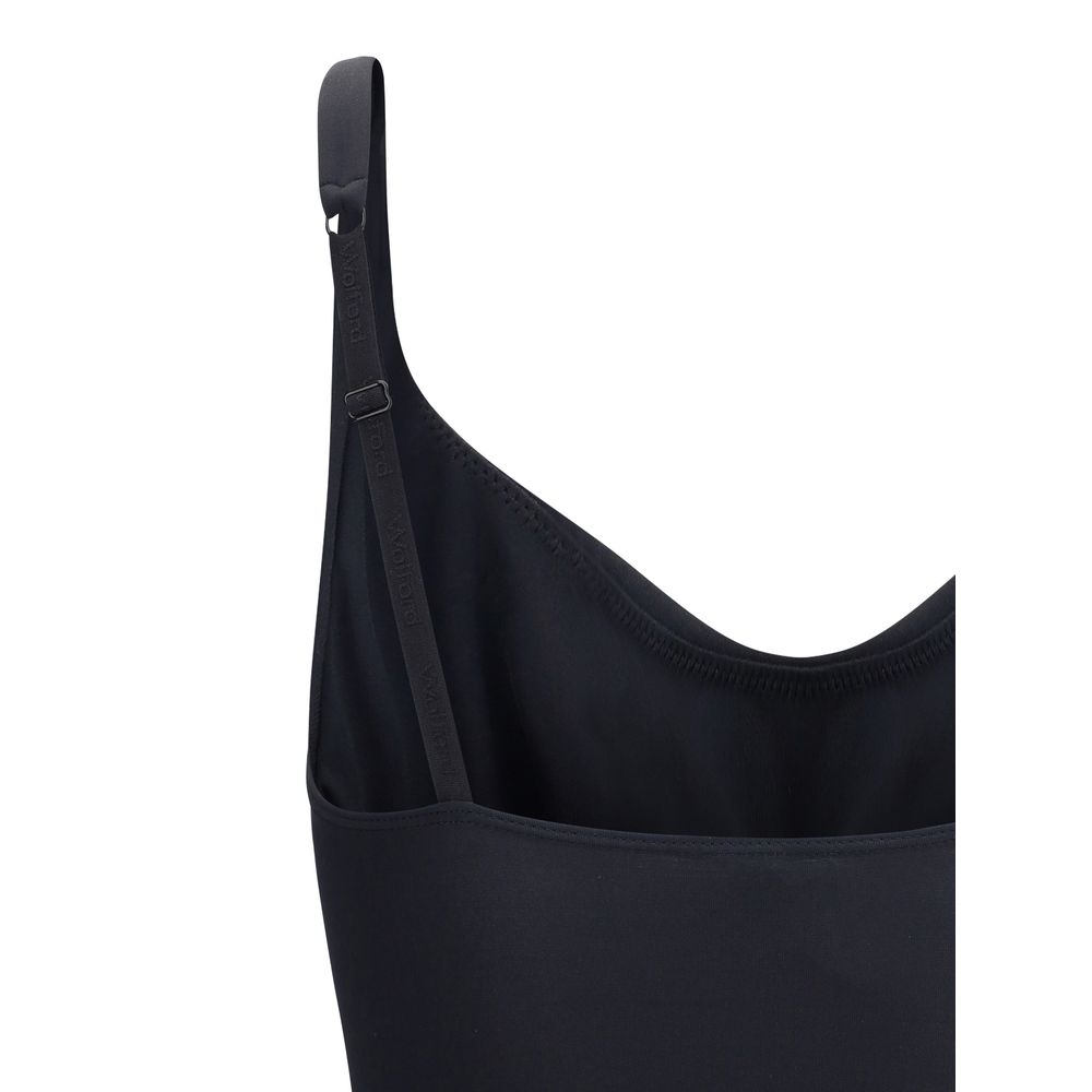 Wolford Black Polyamide Bodysuit