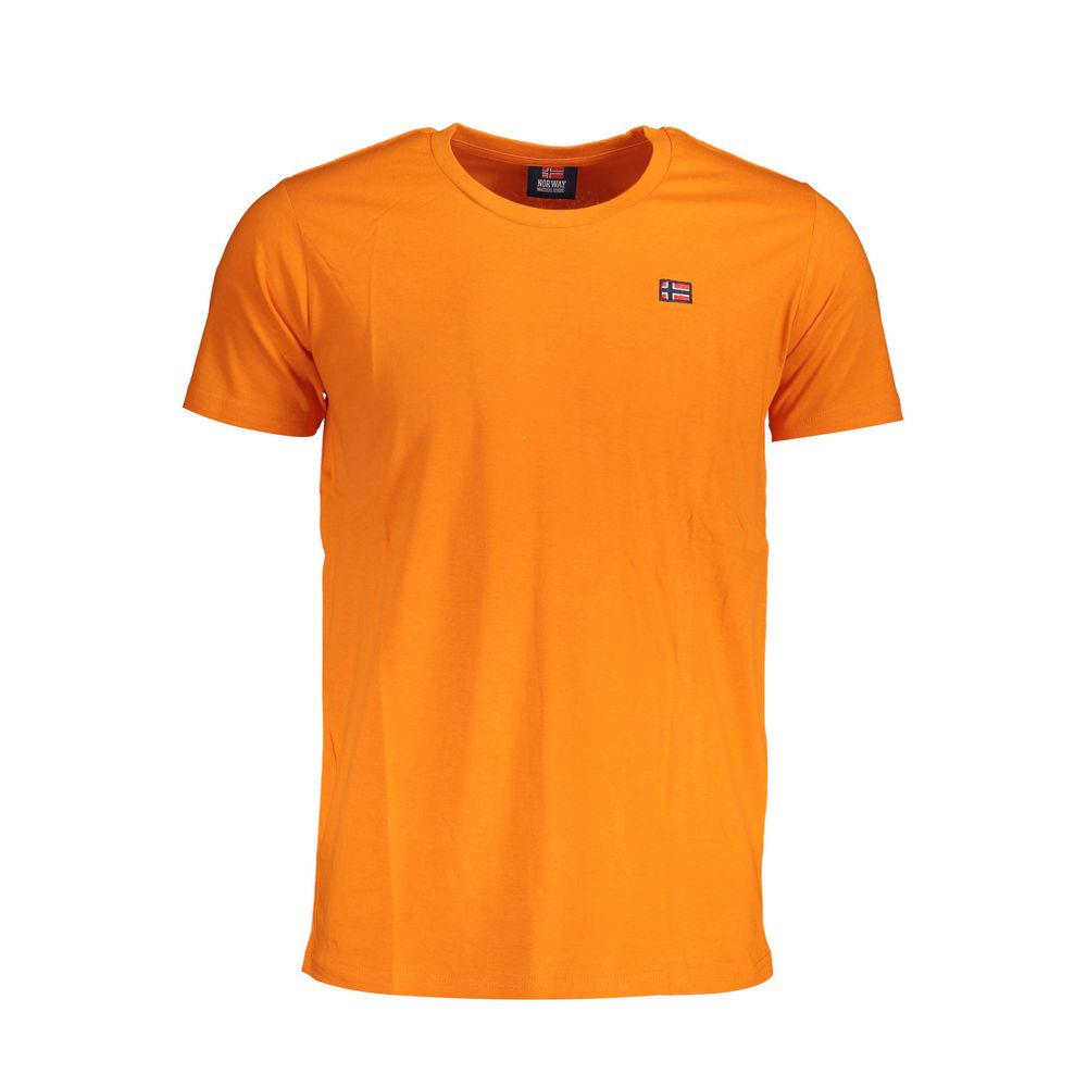 Norway 1963 Orange Cotton Men T-Shirt