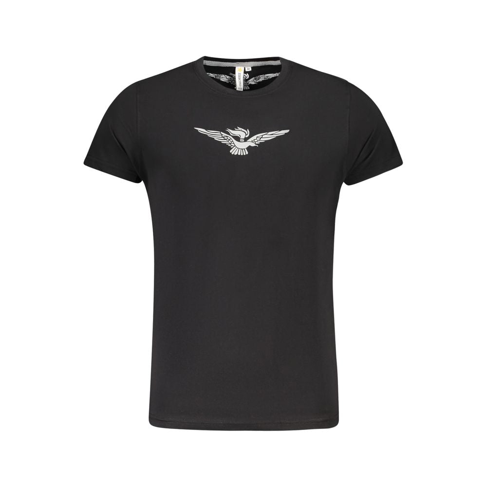 Accademia Militare Black Cotton T-Shirt