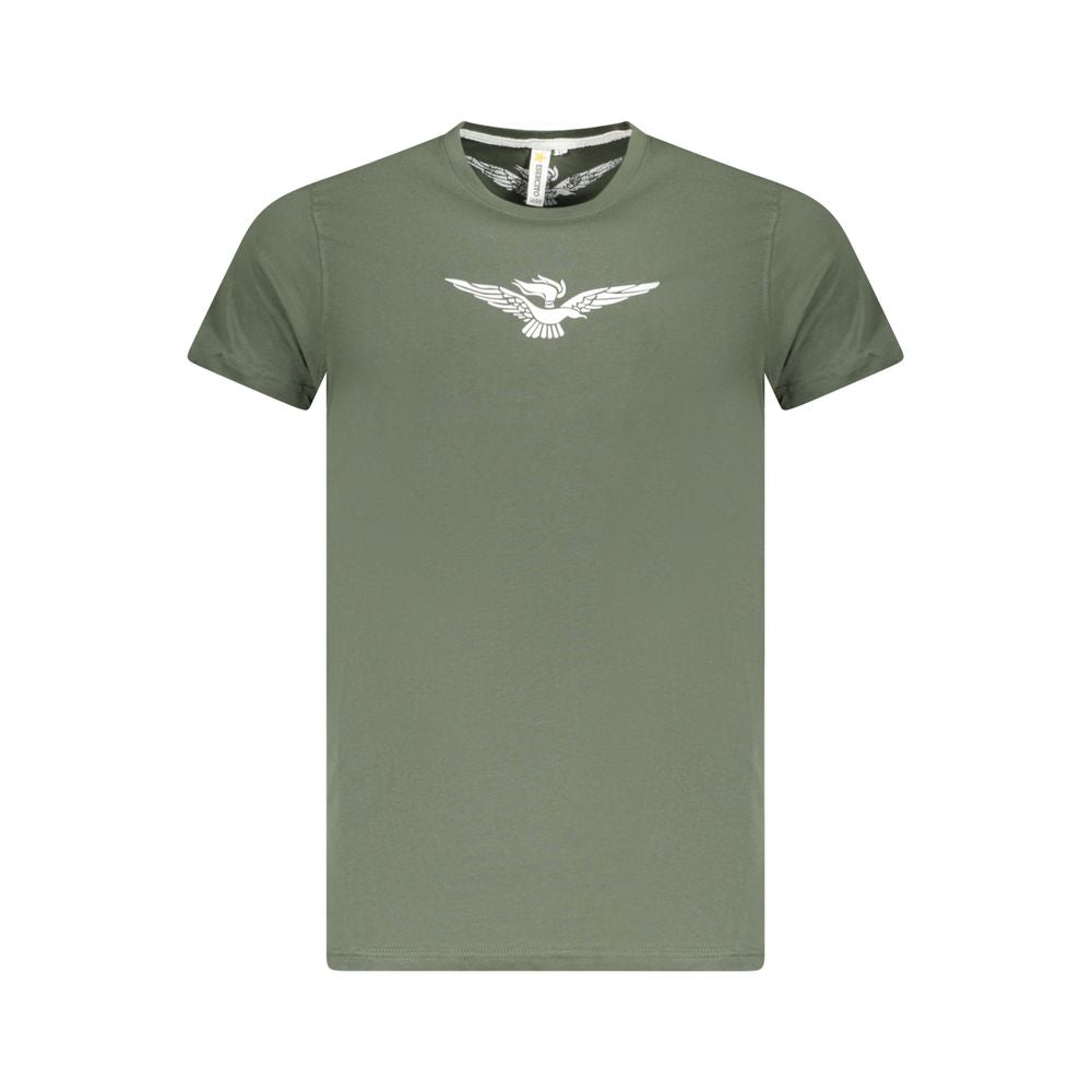 Accademia Militare Green Cotton T-Shirt