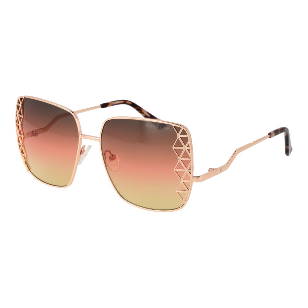 Marciano by Guess Rose Gold Metal Sunglasses