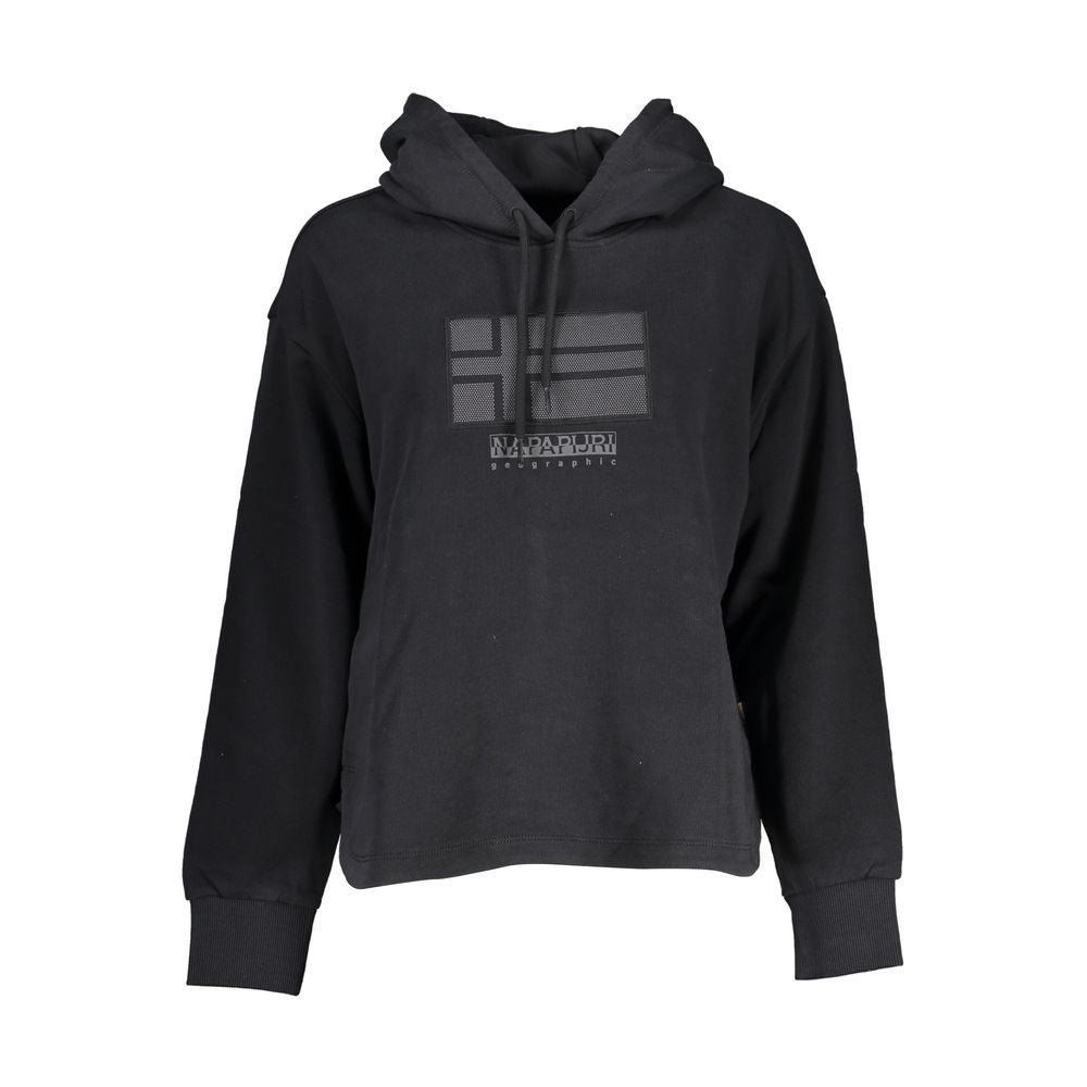 Napapijri Black Cotton Women Sweater