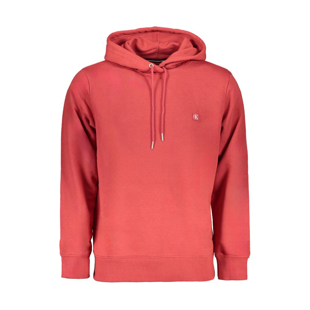 Calvin Klein Red Cotton Sweatshirt