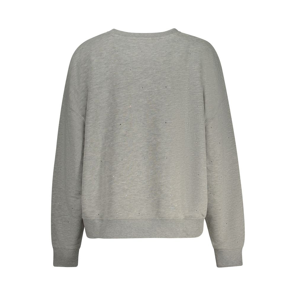 Guess Jeans Gray Cotton Women Sweater