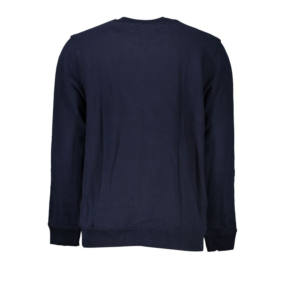 Tommy Hilfiger Blue Organic Cotton Men Sweater