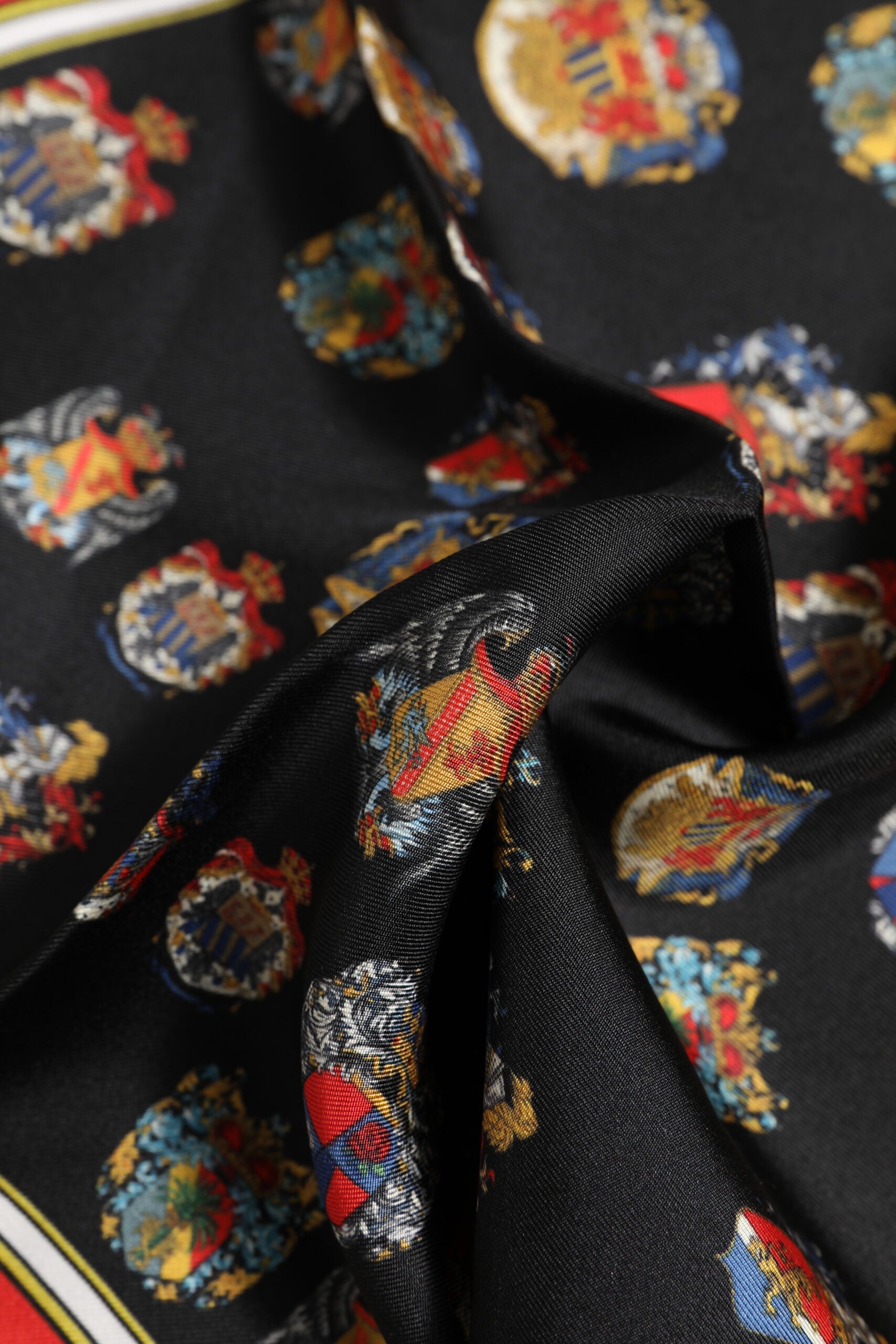 Dolce & Gabbana Multicolor Silk Square Men Foulard Scarf