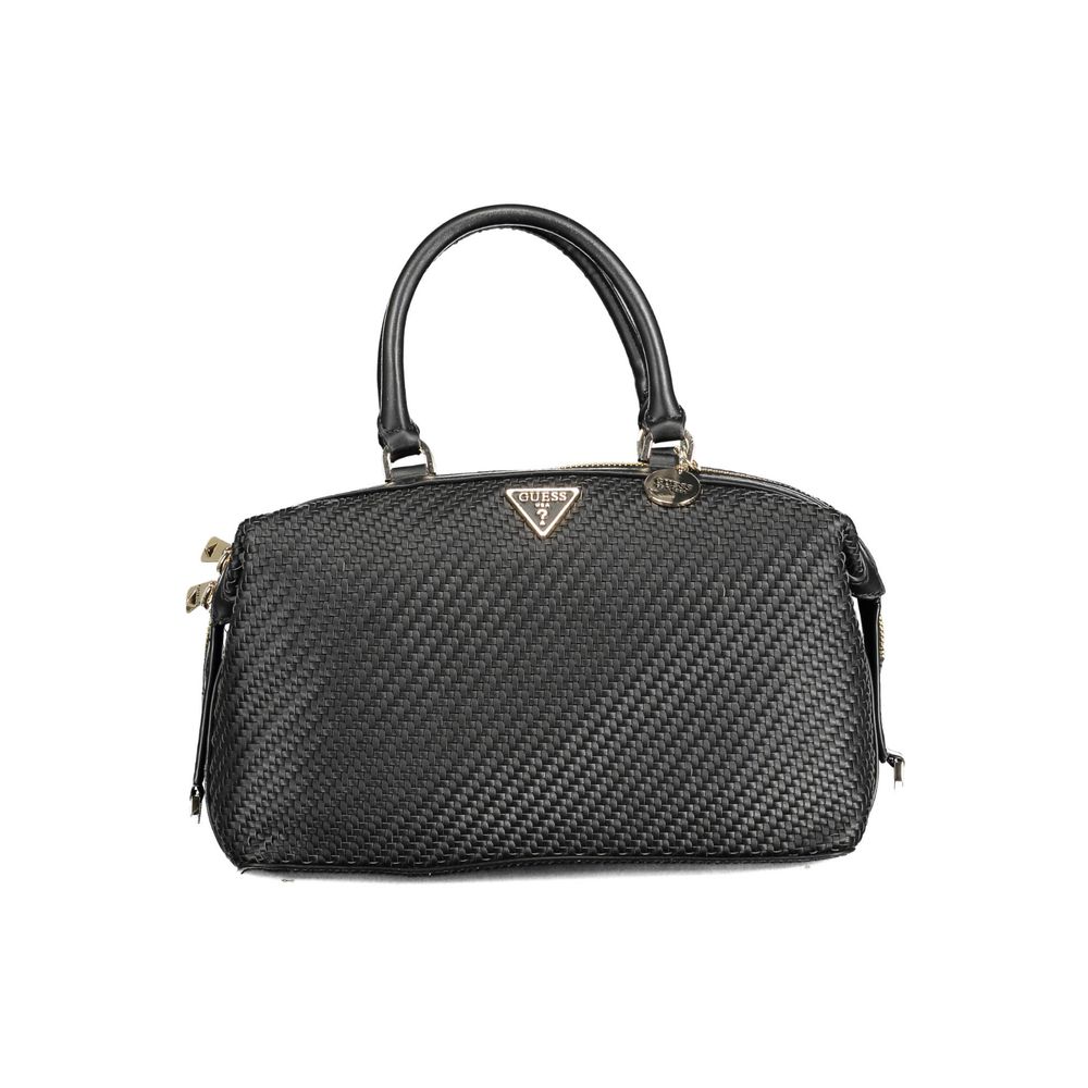 Guess Jeans Black Polyethylene Handbag