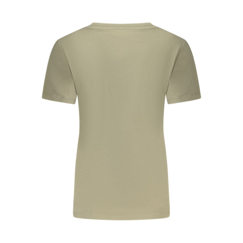 Guess Jeans Green Cotton Women T-Shirt