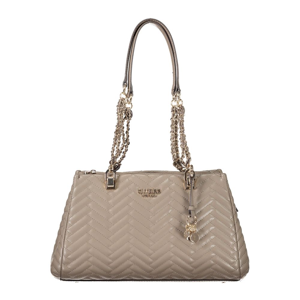 Guess Jeans Brown Polyethylene Women Handbag