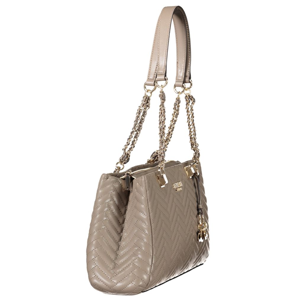 Guess Jeans Brown Polyethylene Women Handbag