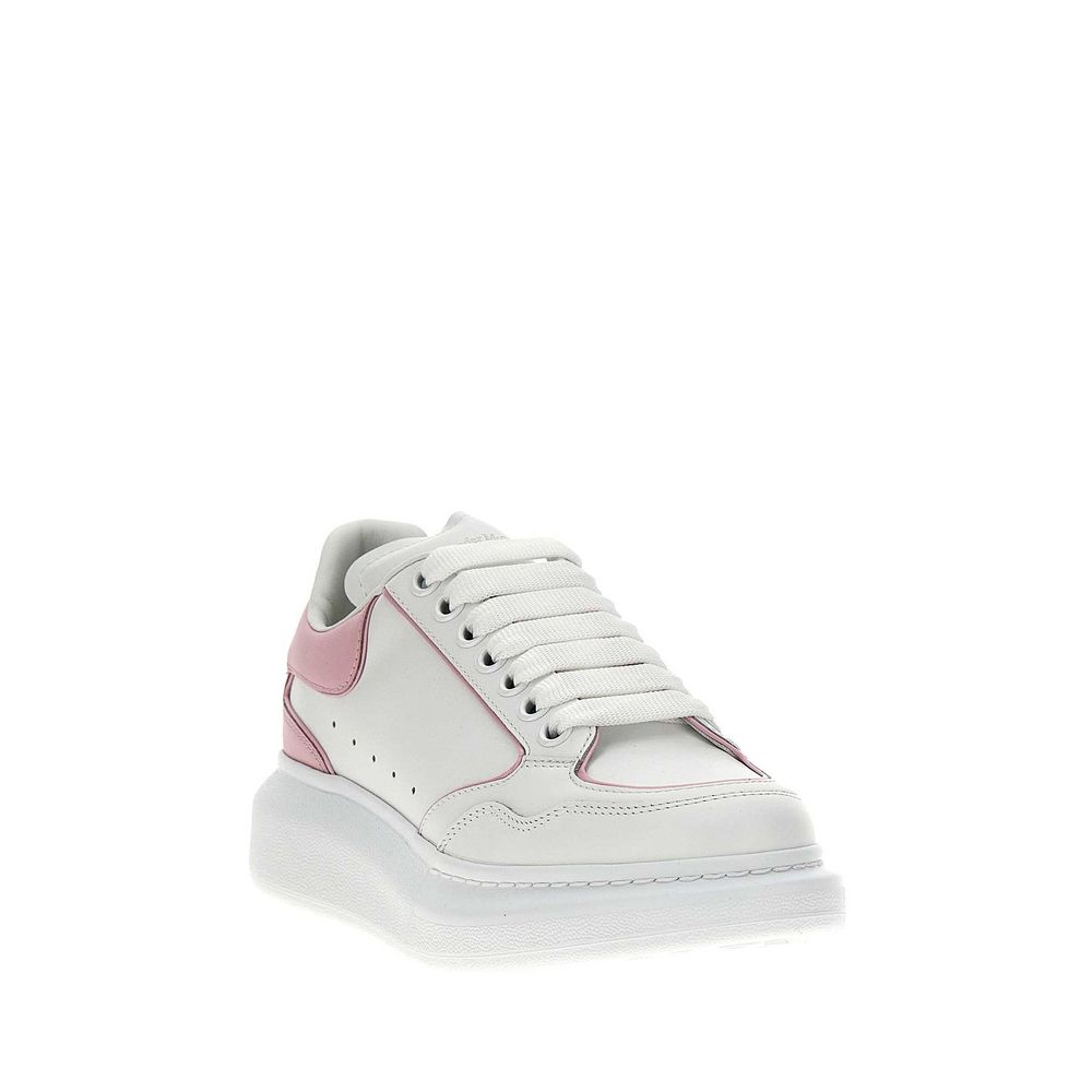 Alexander McQueen White Calfskin Low Top Sneakers