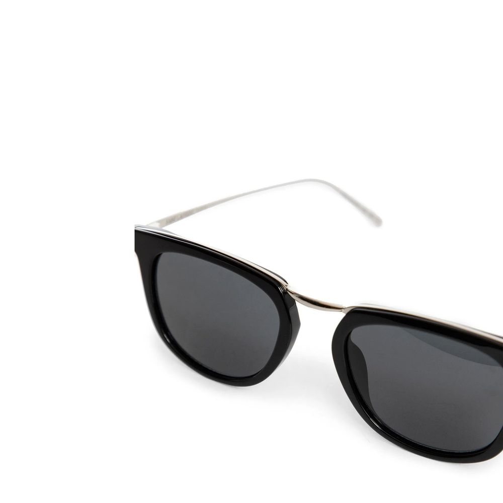Saint Laurent Black Acetate Sunglasses