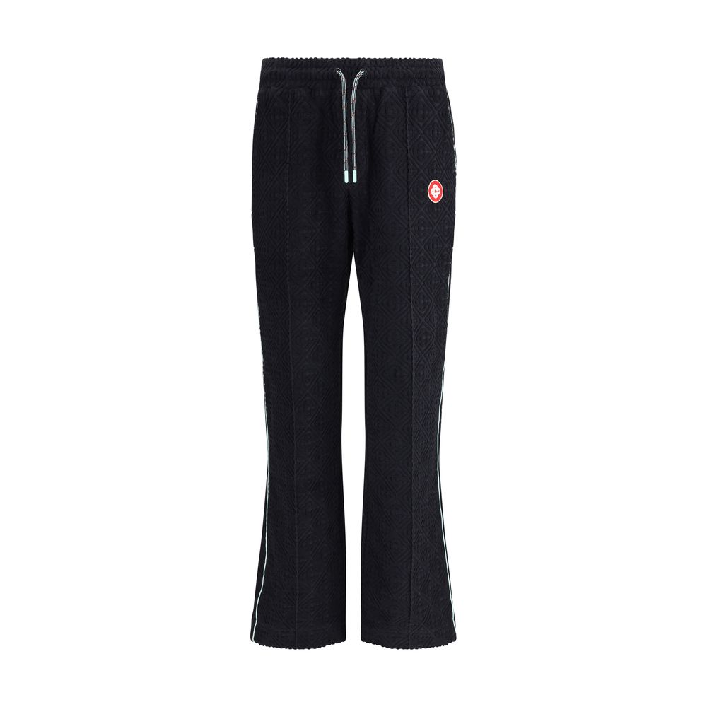 Casablanca Black Cotton Athletic Pants