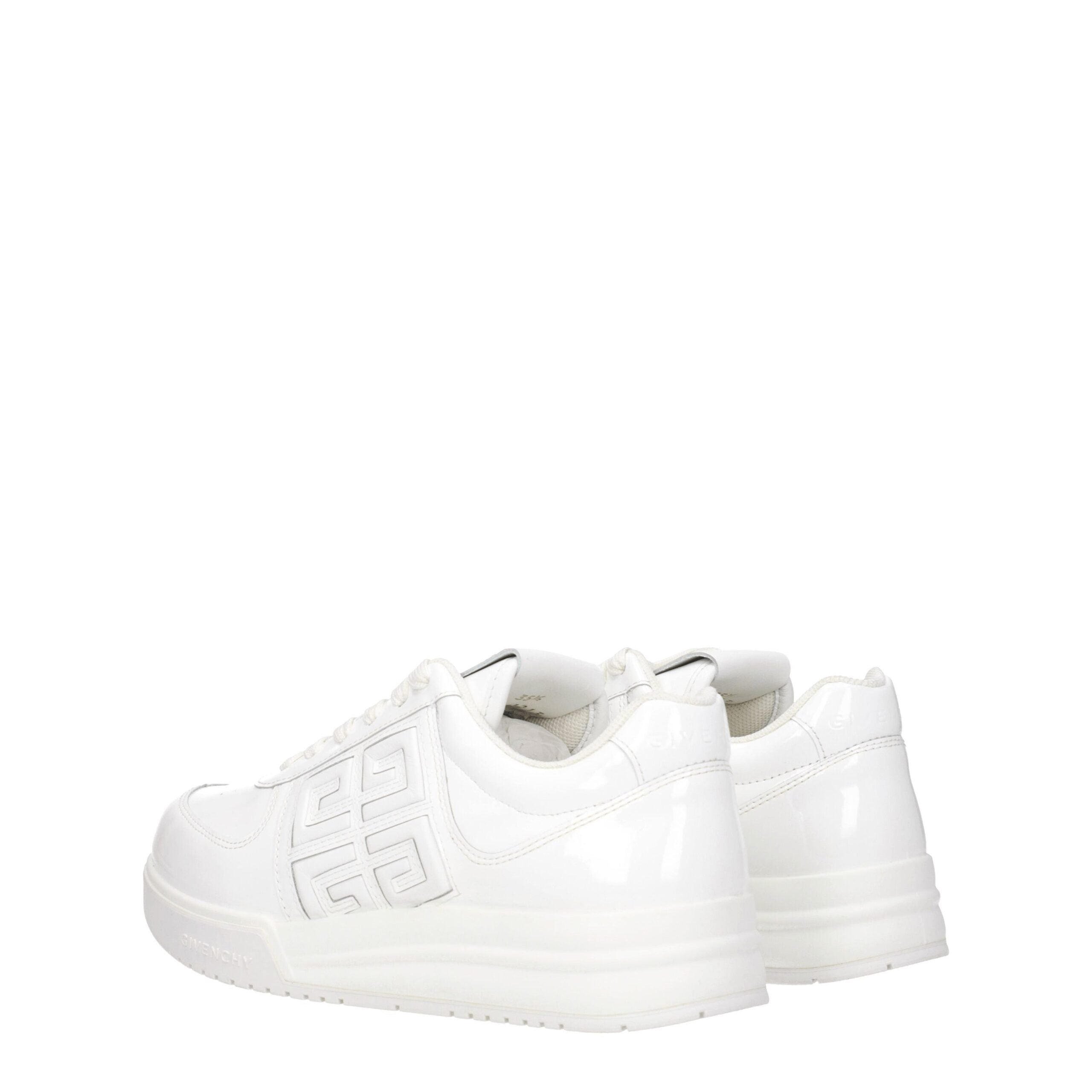 Givenchy White Leather Low Top Sneakers