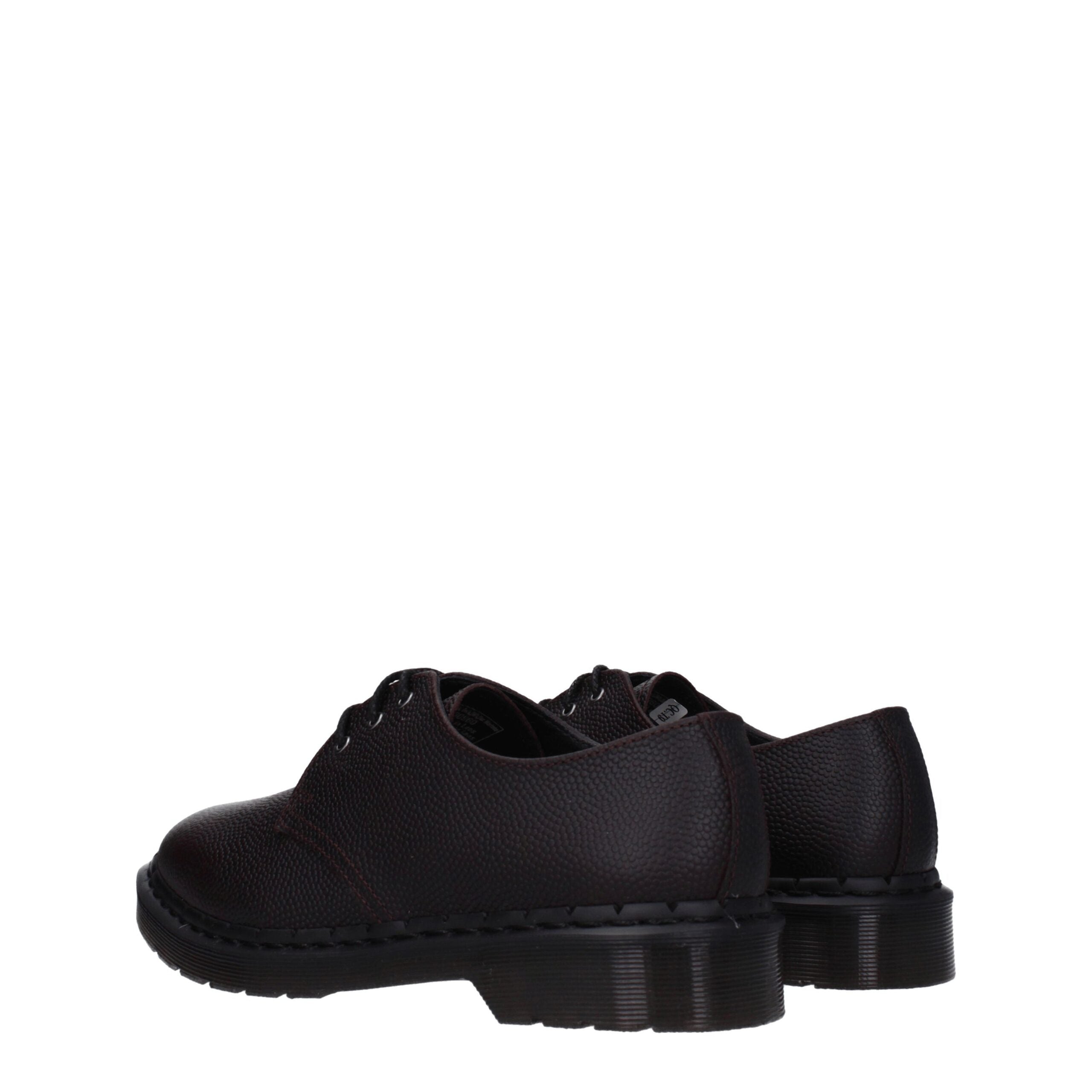 Dr. Martens Purple Leather Oxfords And Derbies