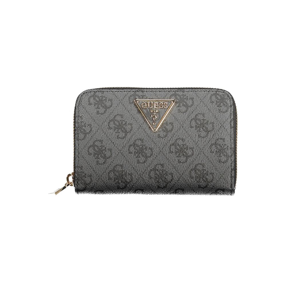 Guess Jeans Black Polyethylene Women Wallet