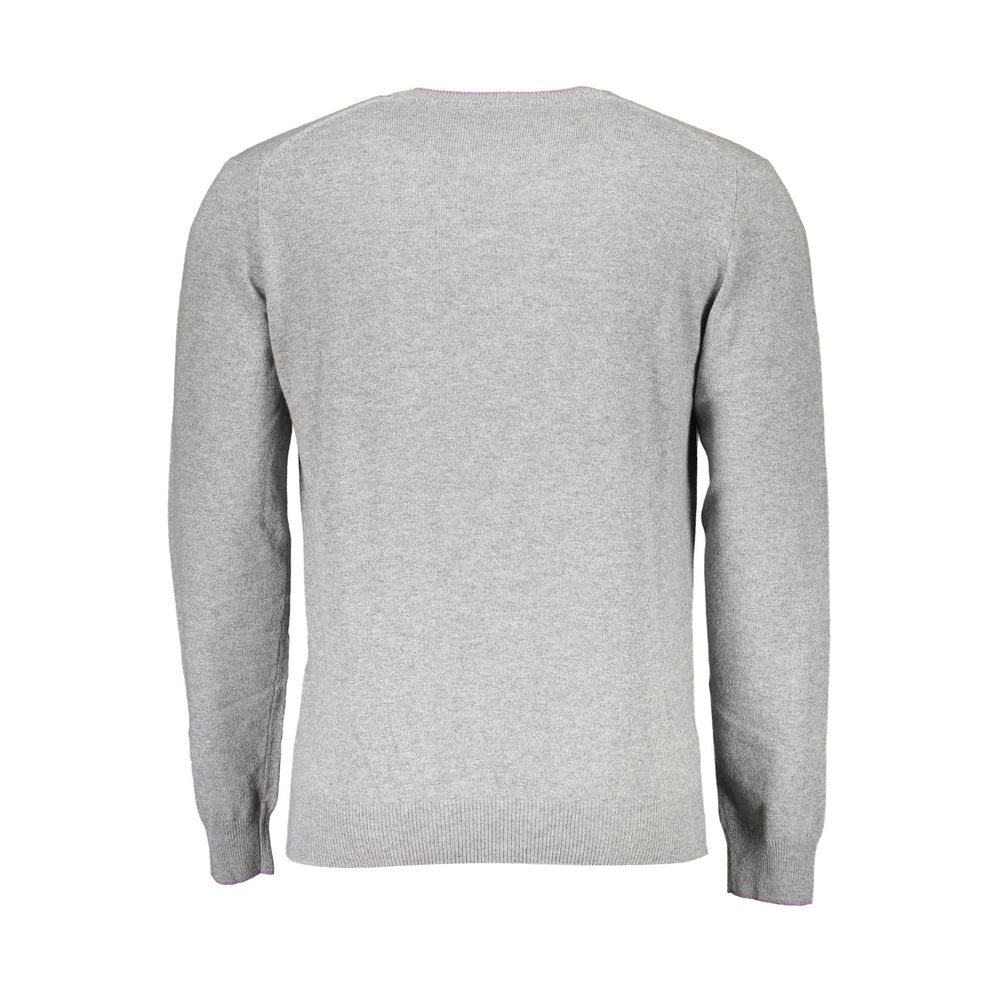 Harmont & Blaine Gray Wool Sweater