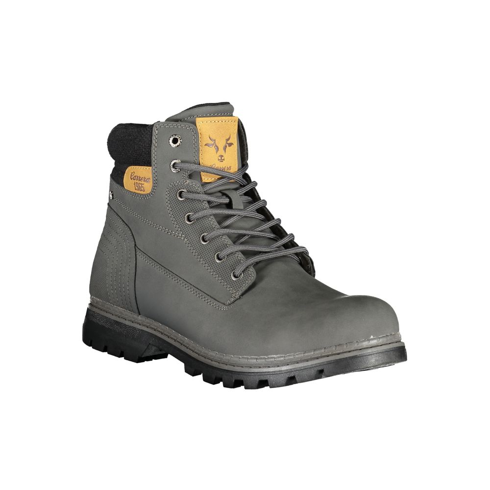 Carrera Gray Polyester Mens Boot