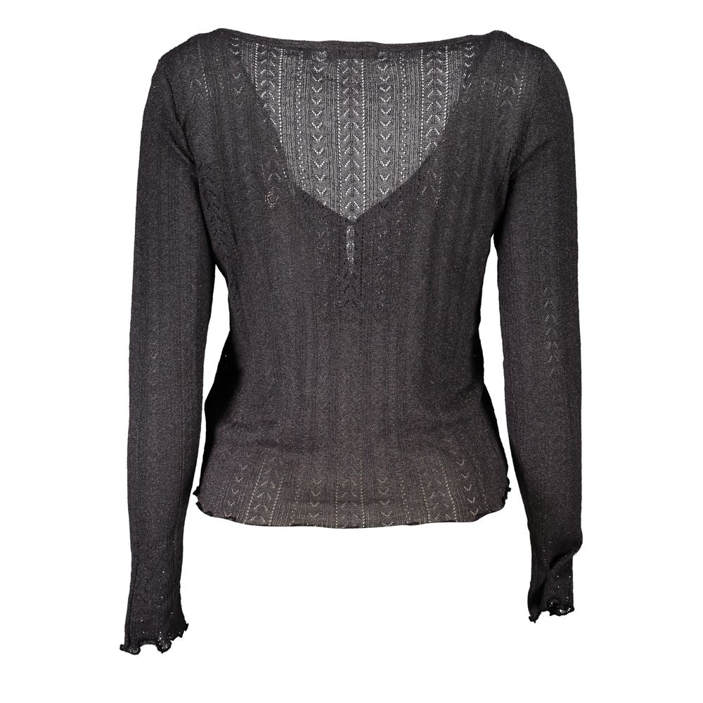 Guess Jeans Gray Viscose Sweater