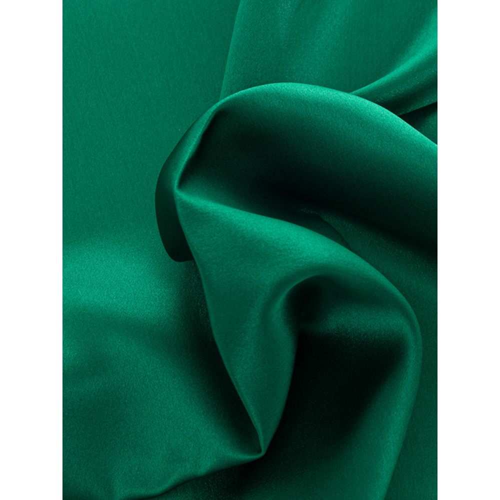 Dolce & Gabbana Green Silk Pocket Square