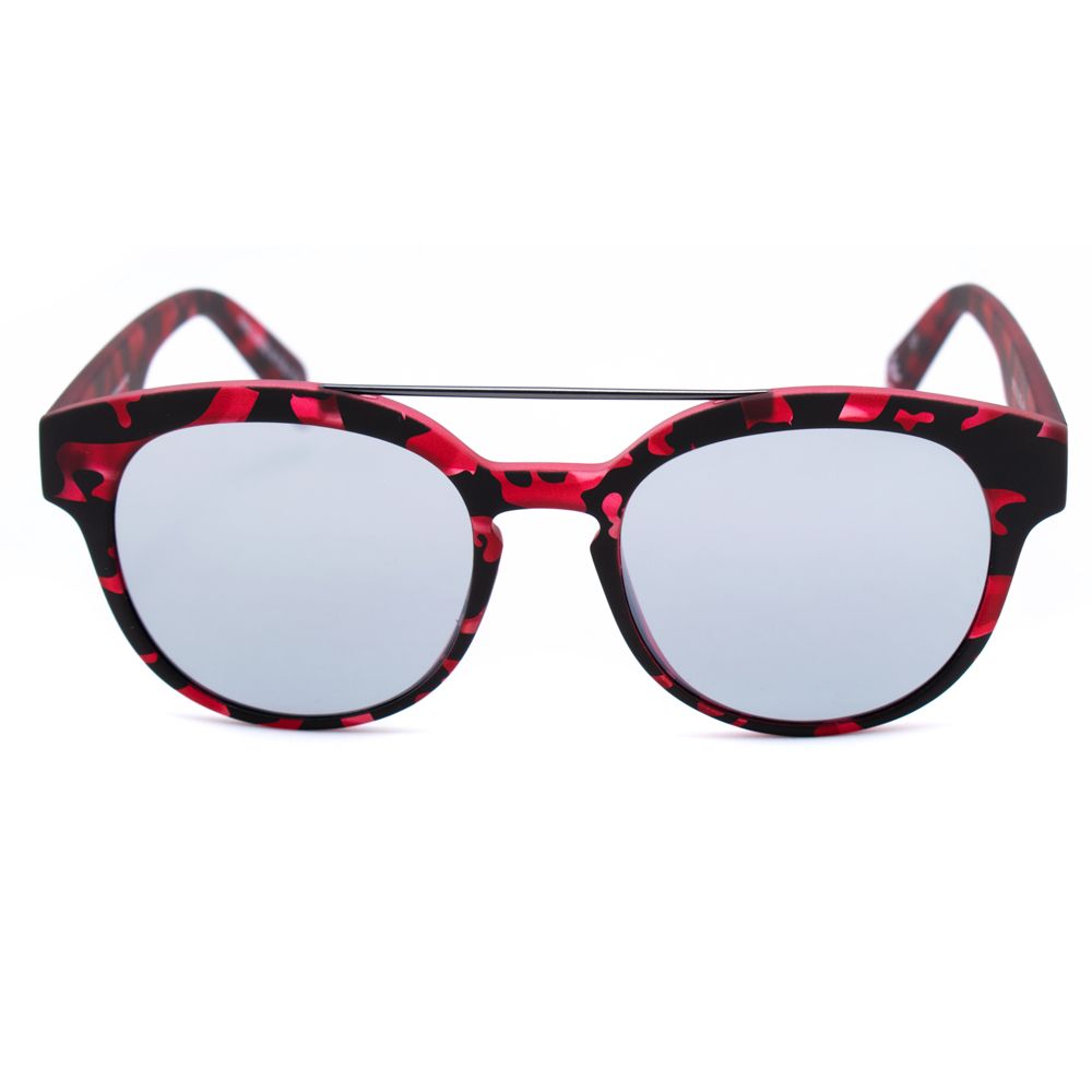 Italia Independent Red Acetate Sunglasses