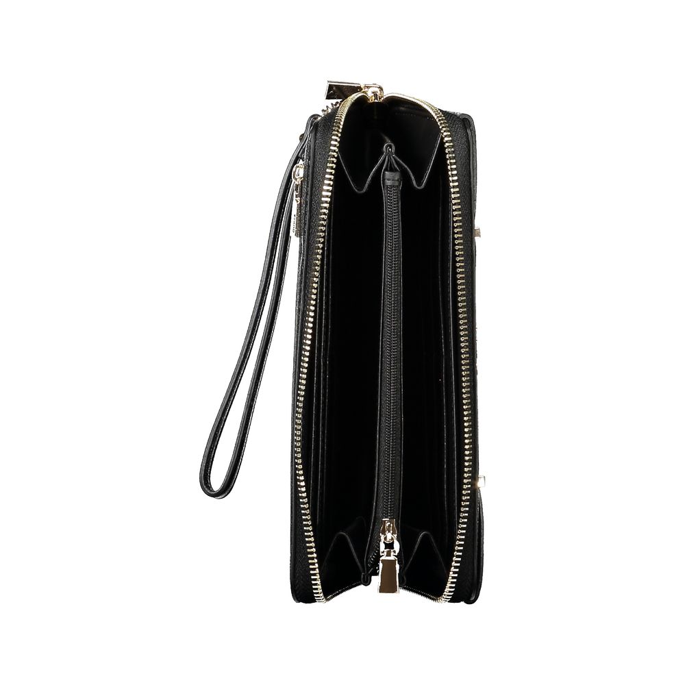 Guess Jeans Black Polyethylene Wallet