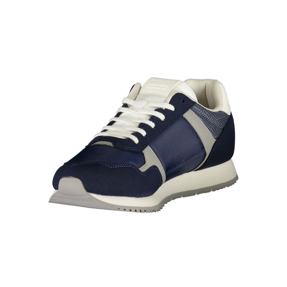 Tommy Hilfiger Blue Polyester Men Sneaker