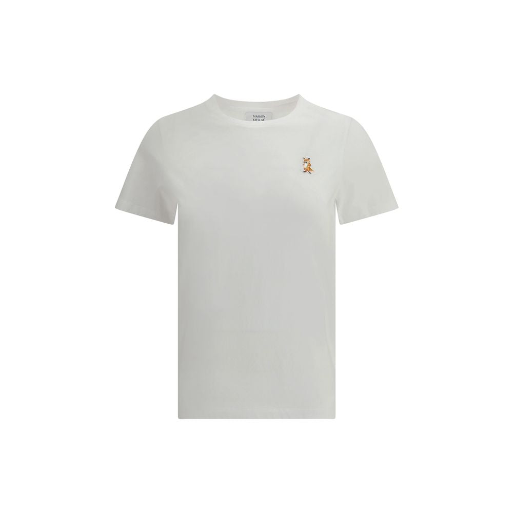 Maison Kitsuné White Cotton T-Shirt