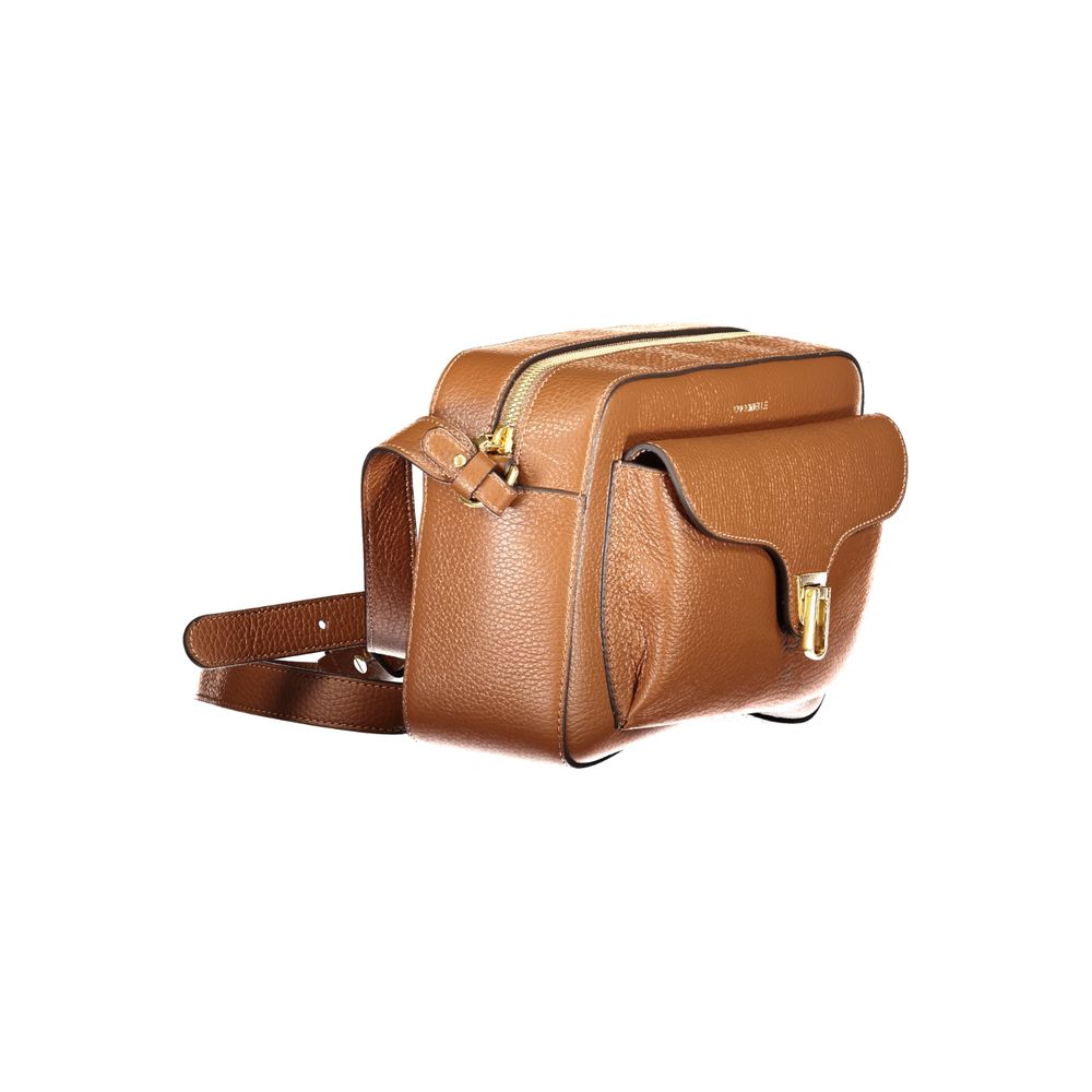 Coccinelle Brown Leather Women Handbag