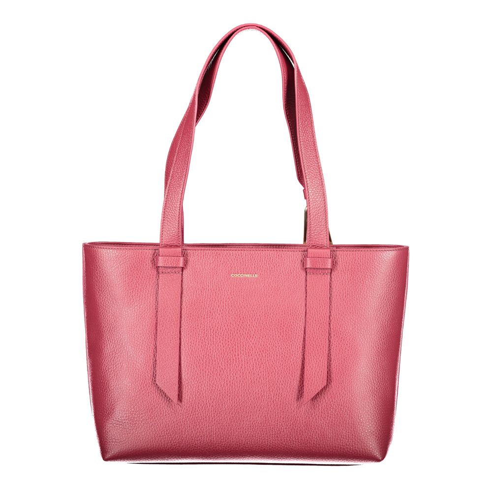 Coccinelle Purple Leather Women Handbag