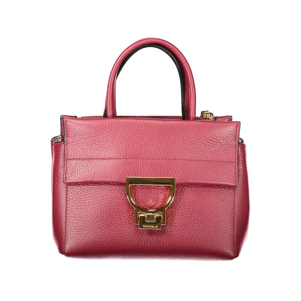Coccinelle Purple Leather Women Handbag