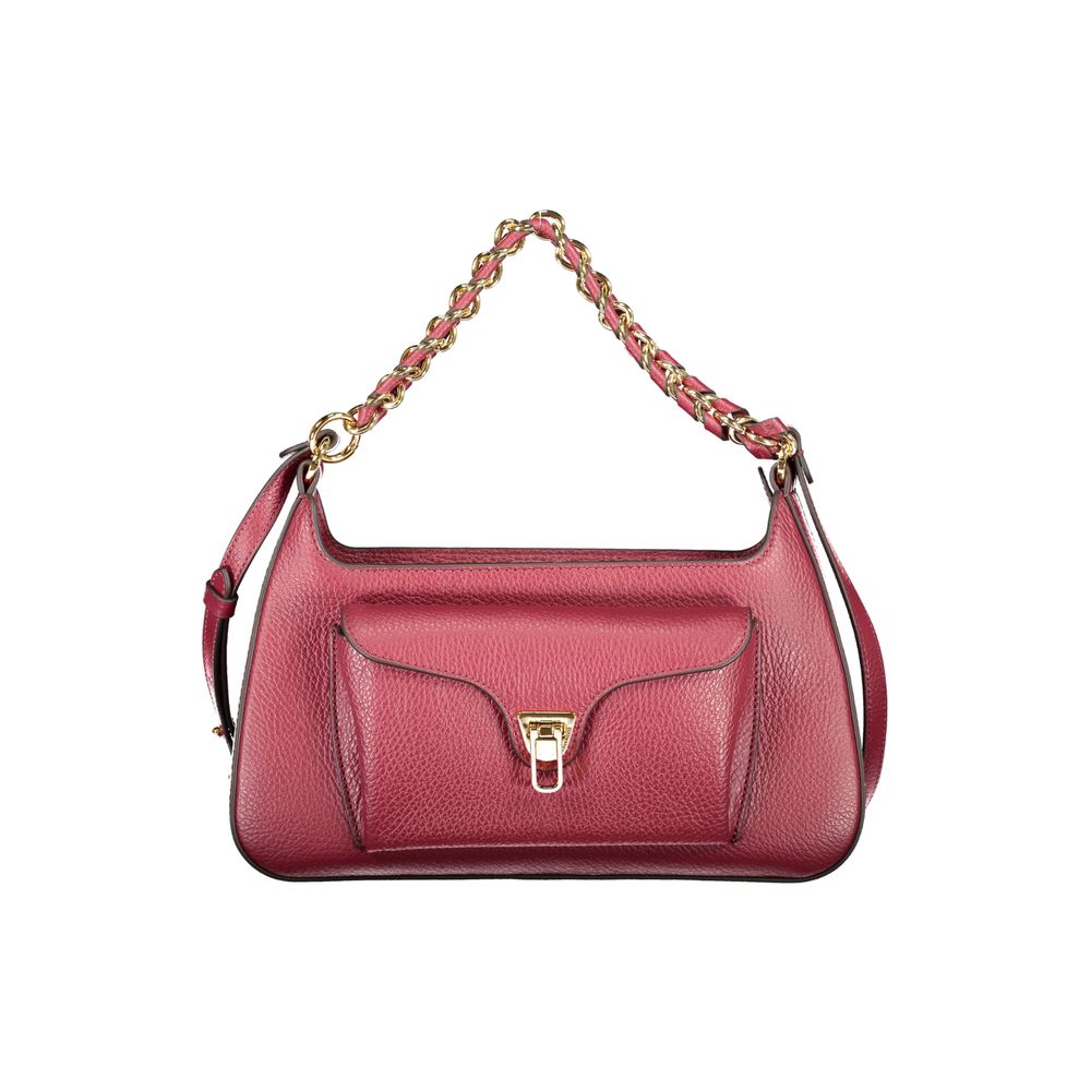 Coccinelle Purple Leather Women Handbag