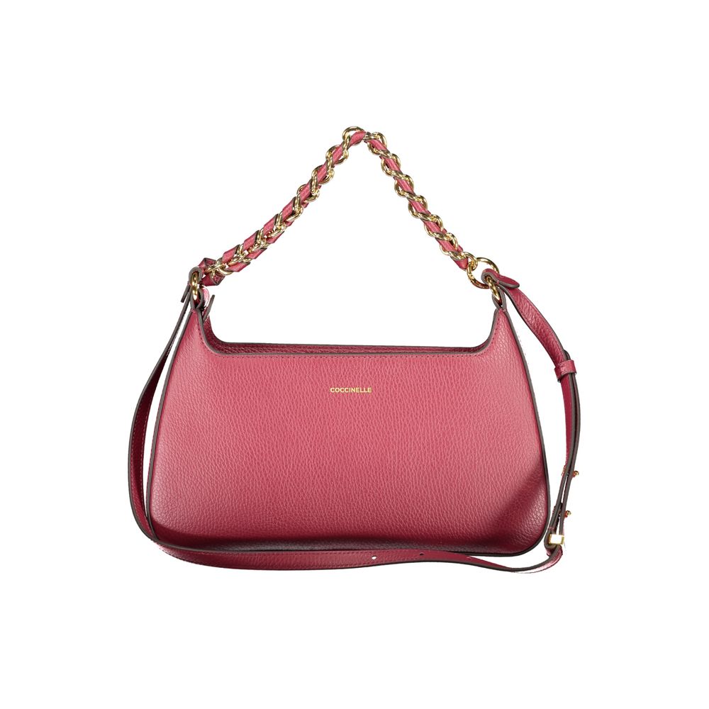 Coccinelle Purple Leather Women Handbag