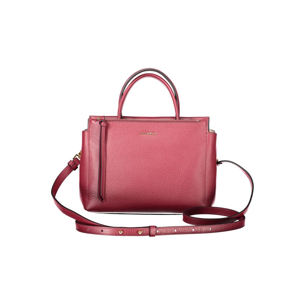 Coccinelle Purple Leather Women Handbag