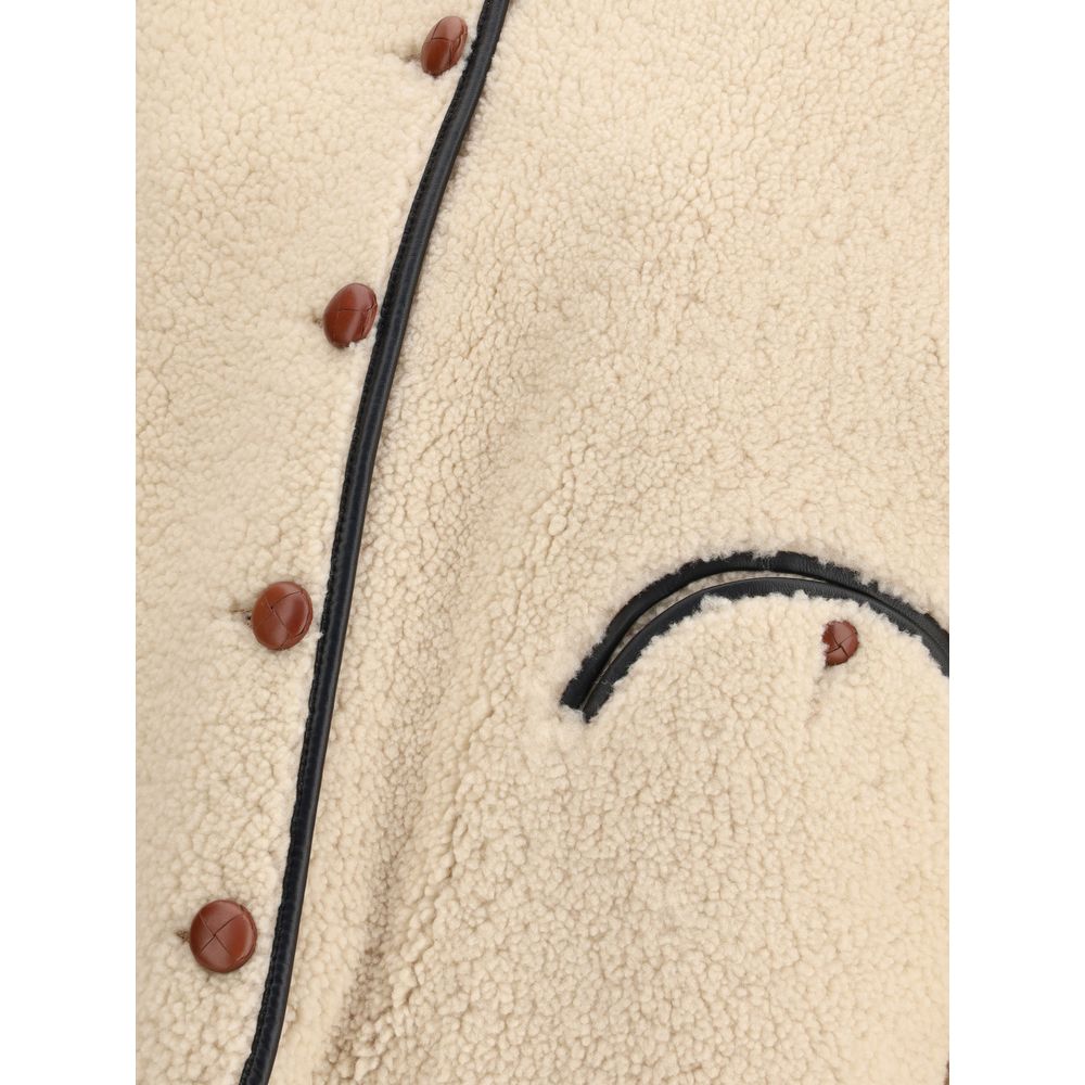 Blazé Milano Beige Goatskin Coat