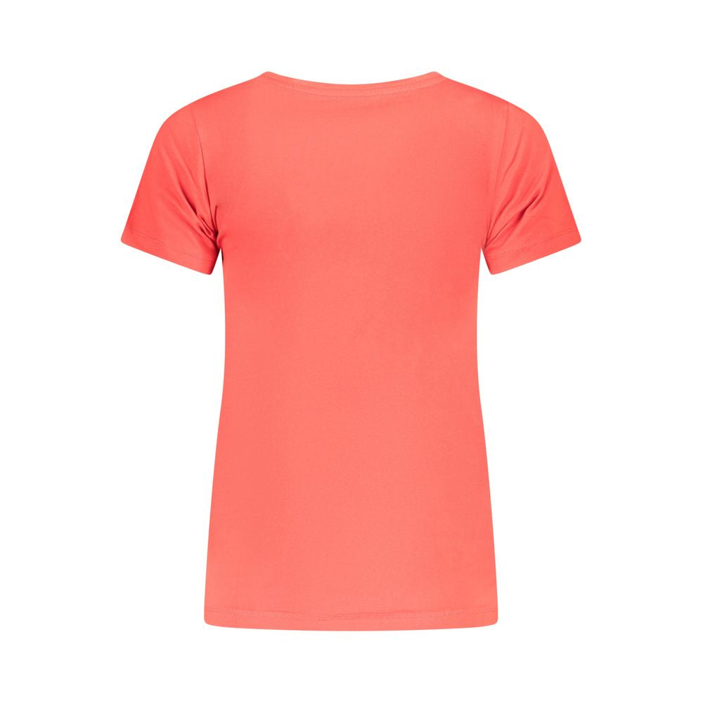 Pepe Jeans Red Cotton Women T-Shirt