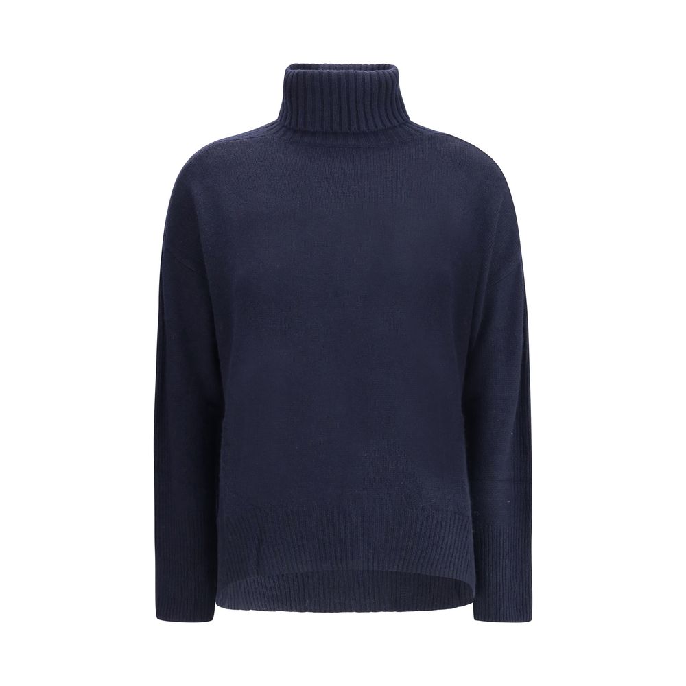 Allude Blue Cashmere Cashmere Sweater