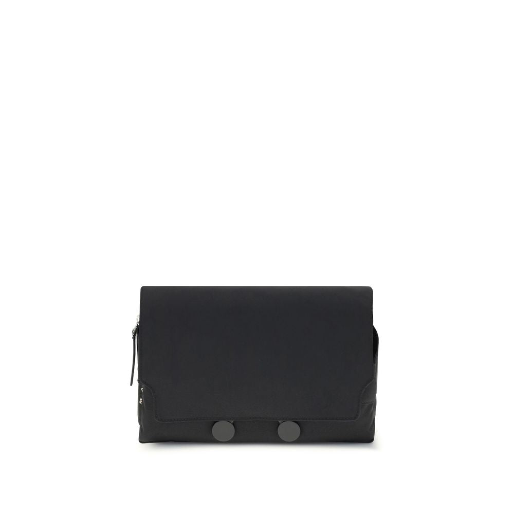 Marni Black Polyamide Clutch Bag
