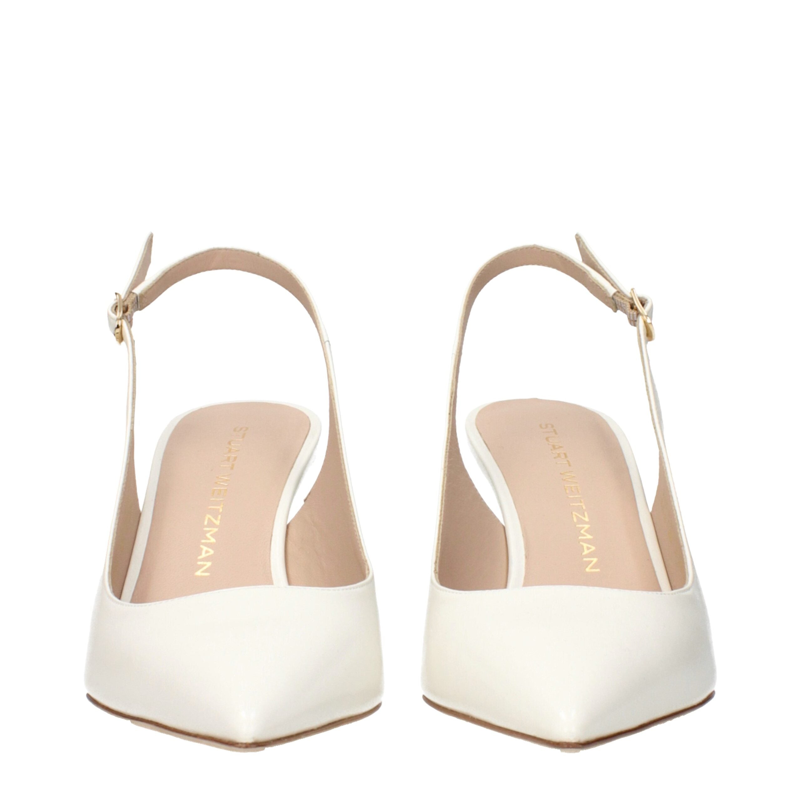 Stuart Weitzman Beige Leather Pumps